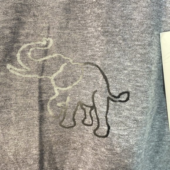 Terez Gray Elephant Graphic Tank Top size medium - Picture 10 of 10
